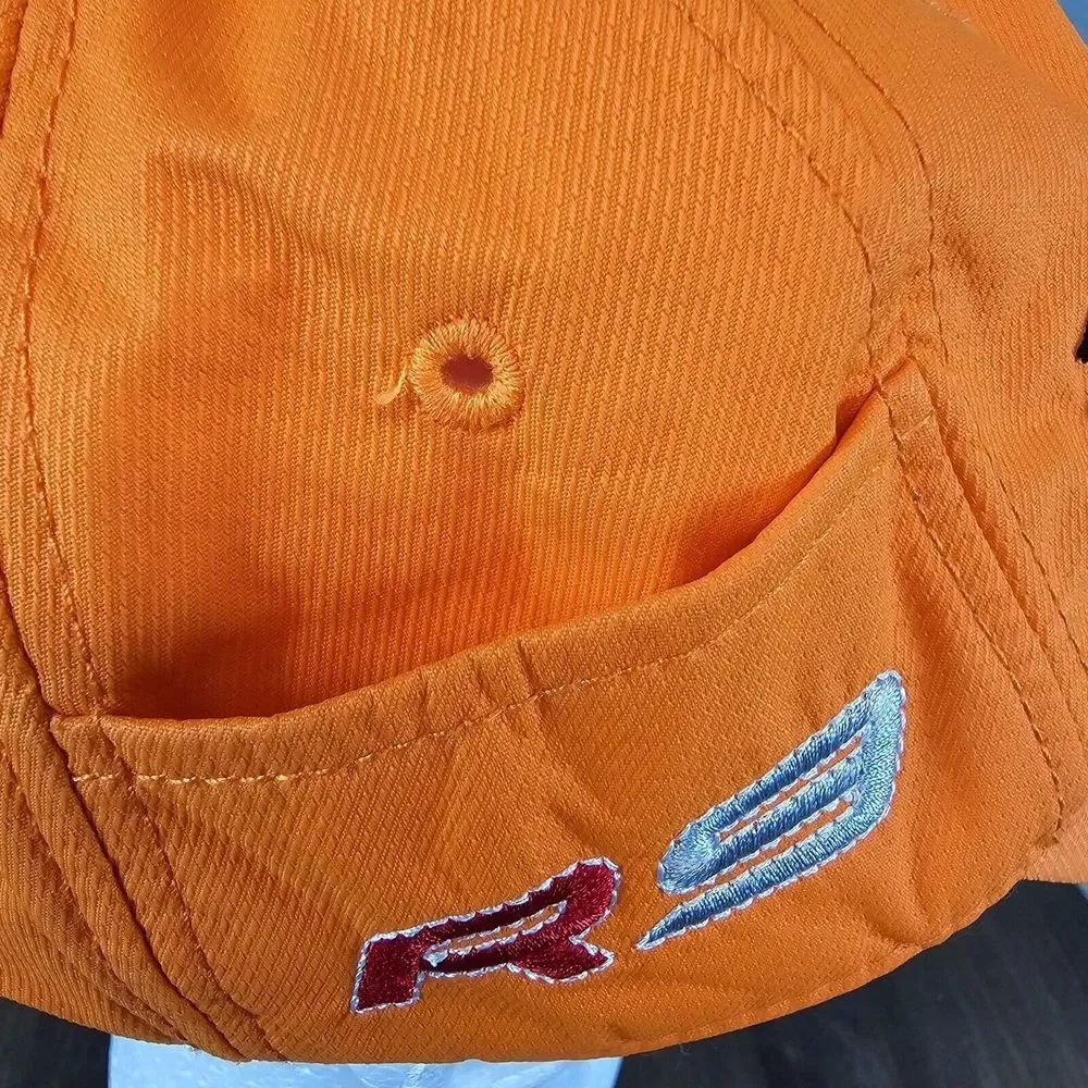 TaylorMade Golf Baseball Cap OSFA Orange TMAX Gear Hat Tee Pocket Strapback R9‎